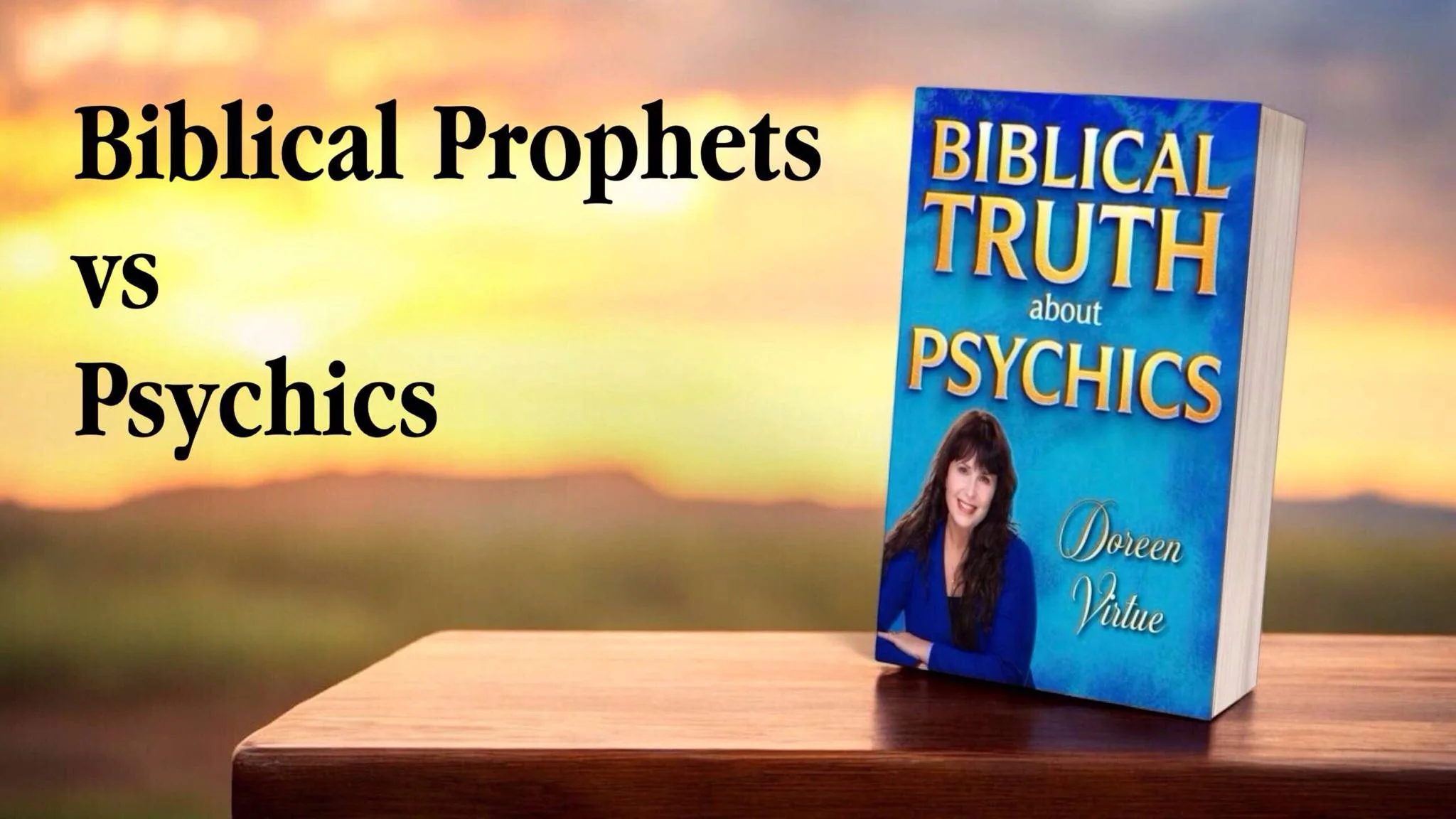 Silhouetted figure standing before glowing lights — representing the contrast between biblical truth and false spiritual deception