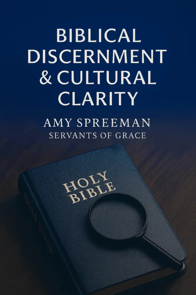 Amy Spreeman – Biblical Discernment & Cultural Clarity 1 2