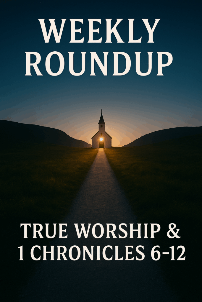 Narrow path leading to a church, symbolizing the believer’s walk in worship and faithfulness.