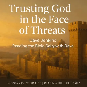 Jerusalem’s city walls under golden light as an army approaches, symbolizing trust in God’s protection during Hezekiah’s trials.