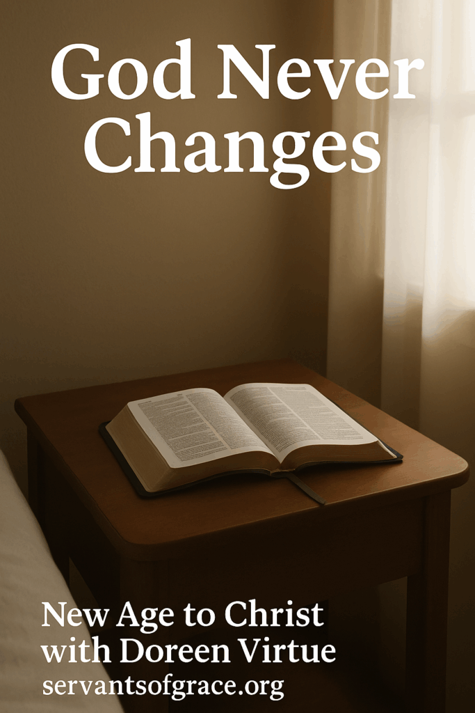 An open Bible on a nightstand under morning light, symbolizing the unchanging faithfulness of God in every season.
