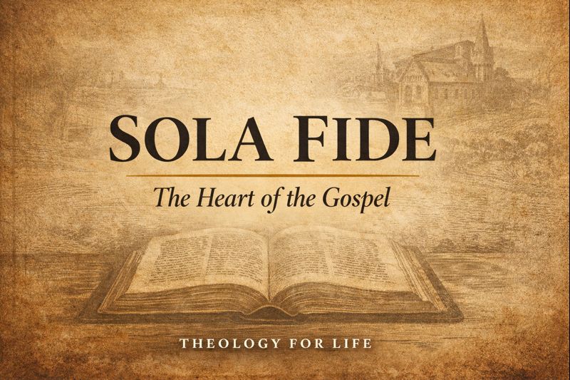 Sola Fide The Heart of the Gospel Theology for Life editorial on justification by faith alone