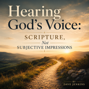 Hearing God’s Voice Scripture, Not Subjective Impressions