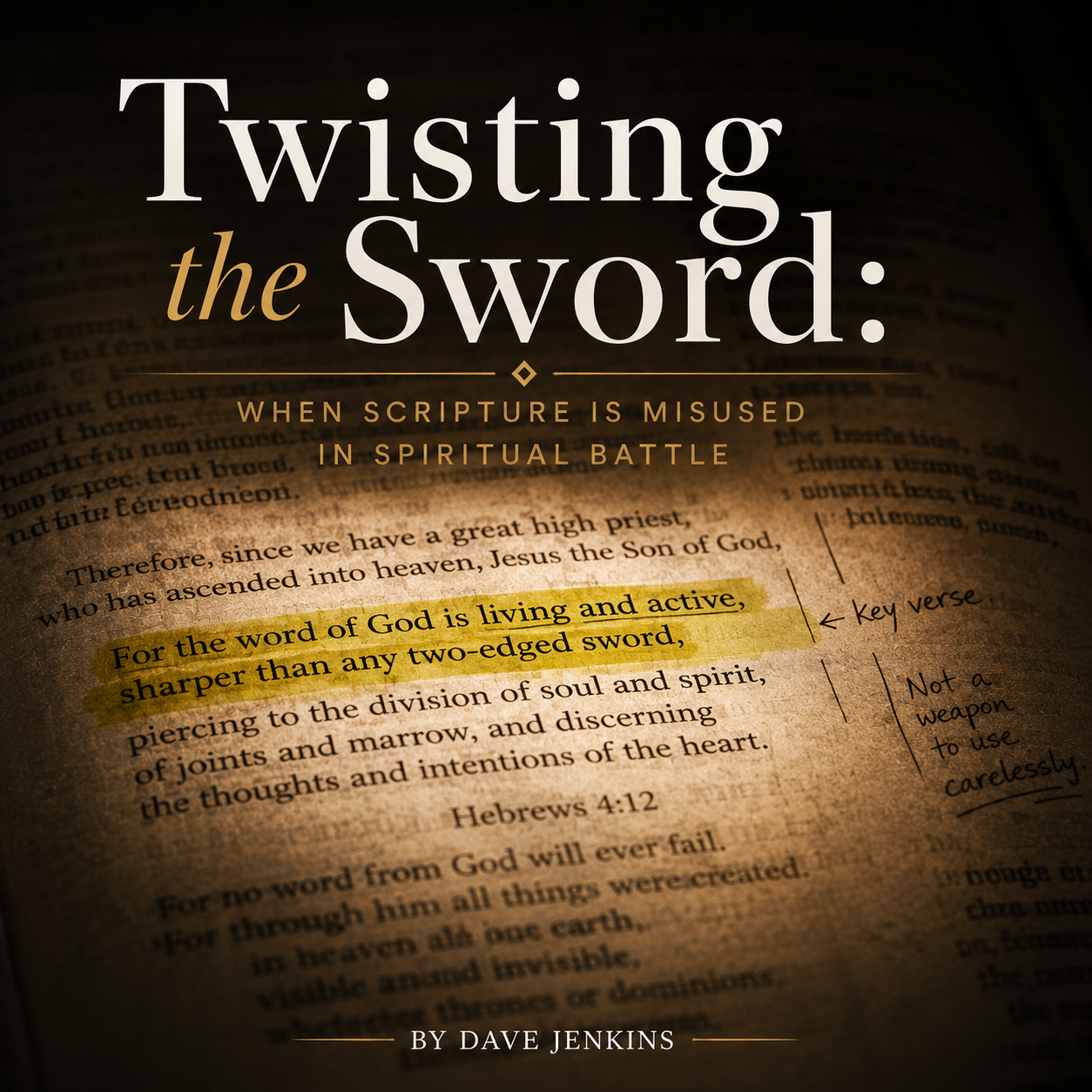 Twisting the Sword When Scripture Is Misused in Spiritual Battle