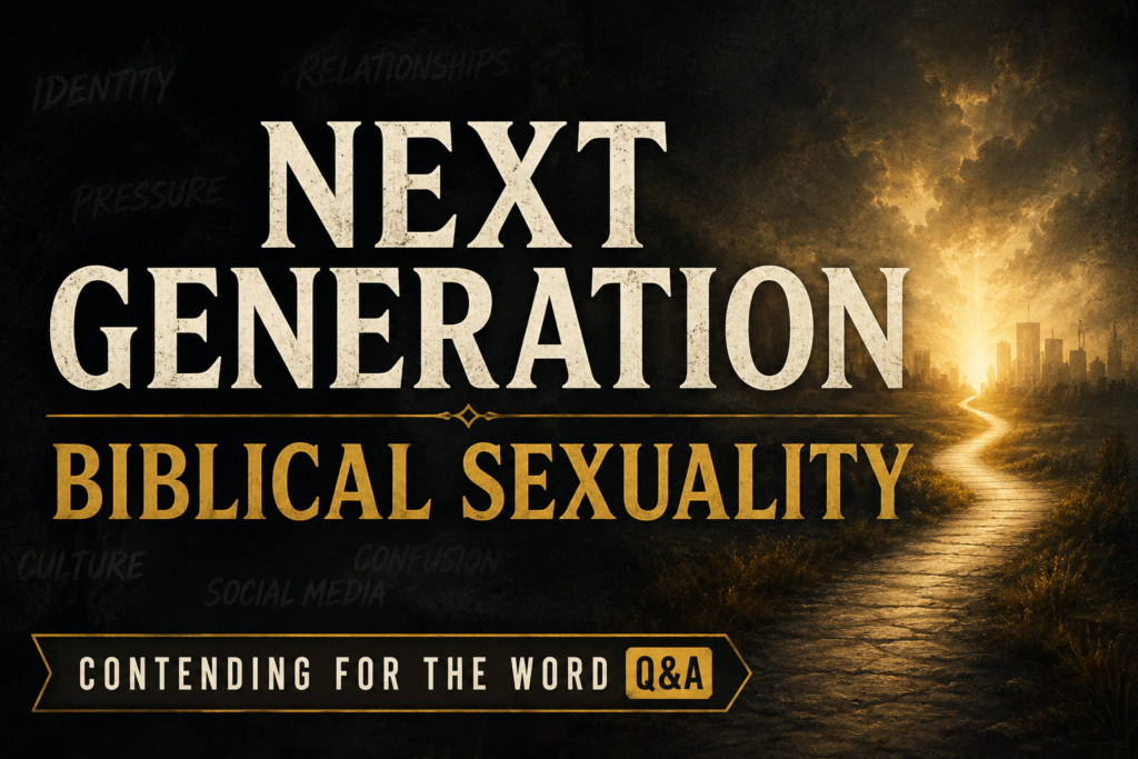 Helping the next generation understand biblical sexuality with God’s Word as a path of truth and hope in a confused culture.