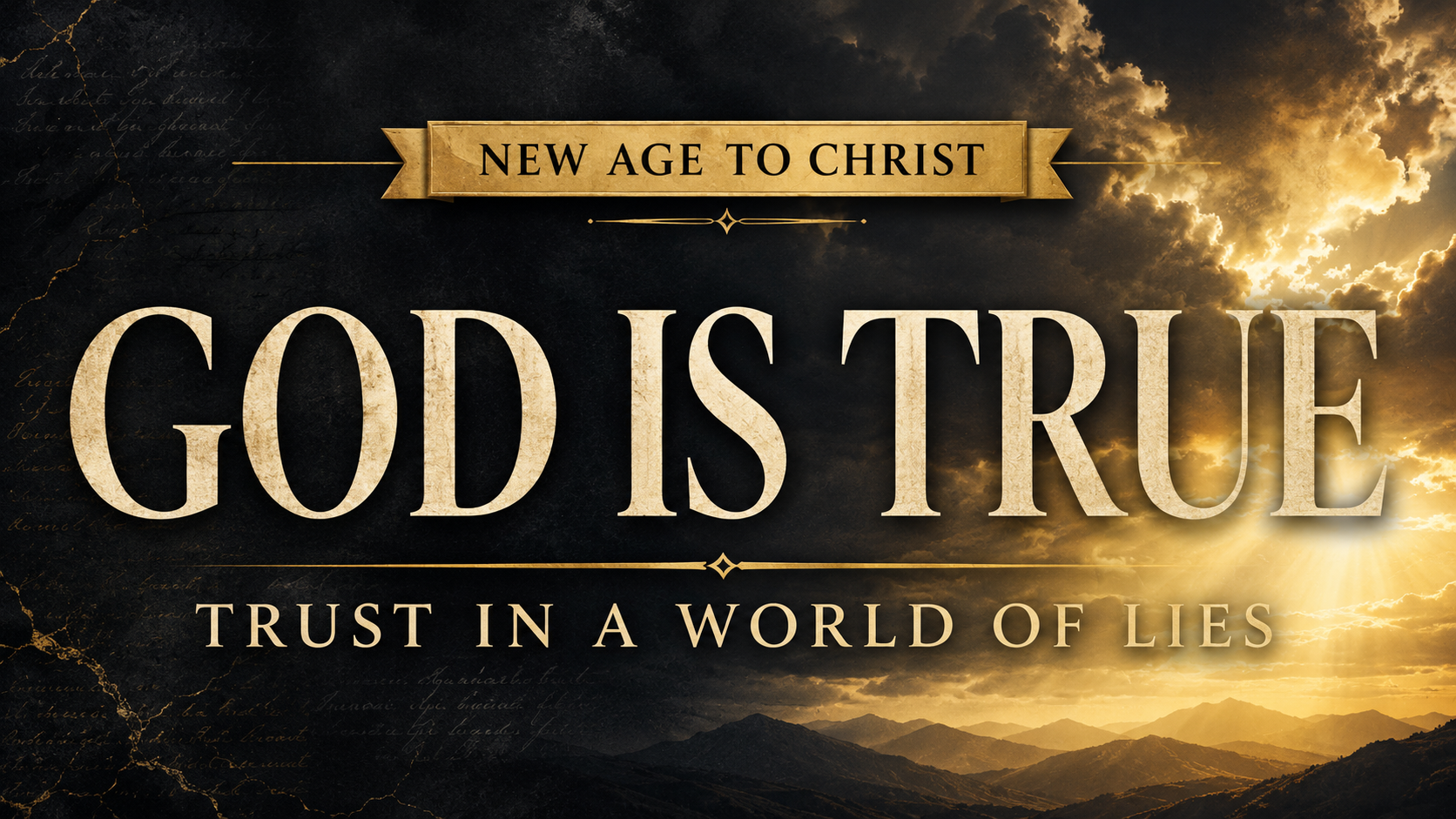In this episode of New Age to Christ, Doreen Virtue reflects on the truthfulness of God and the comfort believers have in knowing that God cannot lie. In a world marked by deception, betrayal, false teaching, and broken promises, Christians can rest in the God of truth. Doreen explains how God’s character is perfectly trustworthy, how Jesus Christ is the way, the truth, and the life, and how the Holy Spirit guides believers in truth. This episode especially encourages women who have been hurt by spiritual deception, New Age teaching, Word of Faith promises, betrayal, or unanswered prayer. God is not a genie or a vending machine. He is the Creator, Lord, and faithful Father who invites His people to pour out their hearts before Him and trust His wisdom, timing, and care.