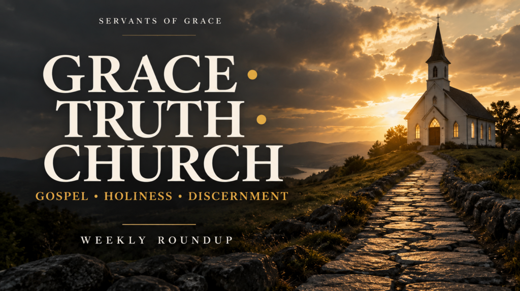 Grace, Truth, and the Local Church: Gospel Doctrine and Faithful Christian Living | September 13–19, 2026 1 weekly roundup