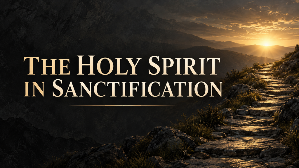 The Holy Spirit’s Work in Sanctification 1 The Holy Spirit