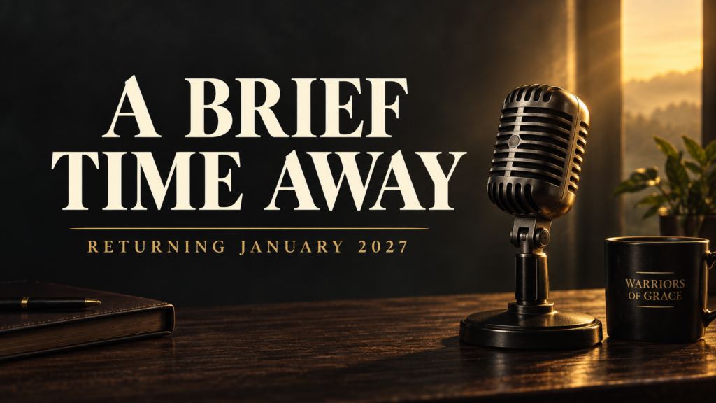 A Brief Update and Time Away from Warriors of Grace 3 break