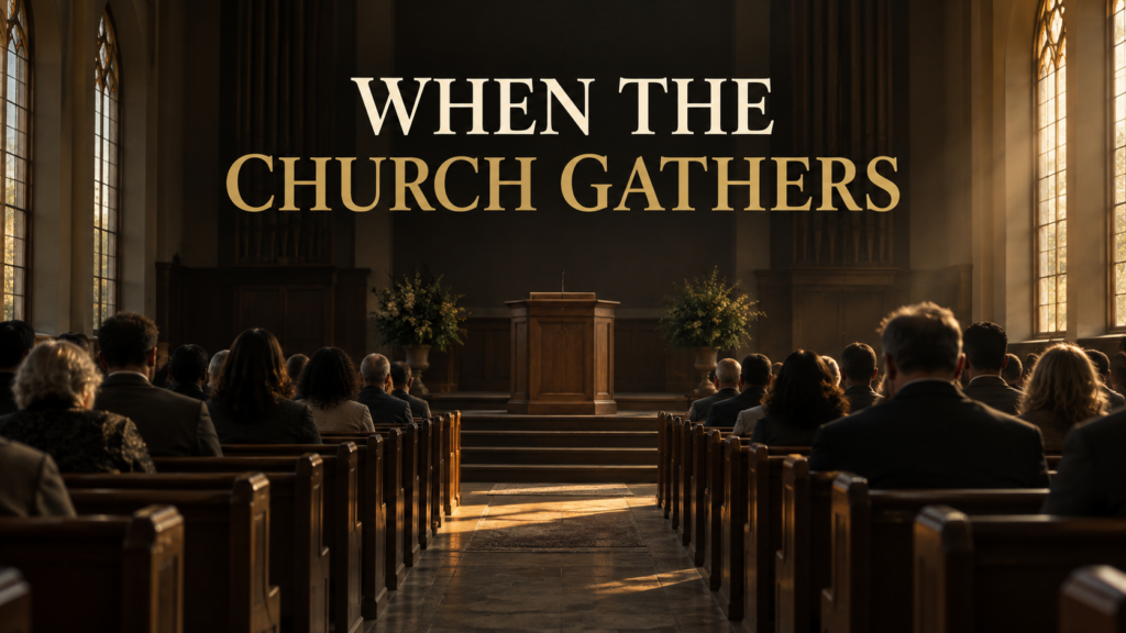 When the Church Gathers: Worship, Ordinances, and Why Your Presence Matters 1 Church