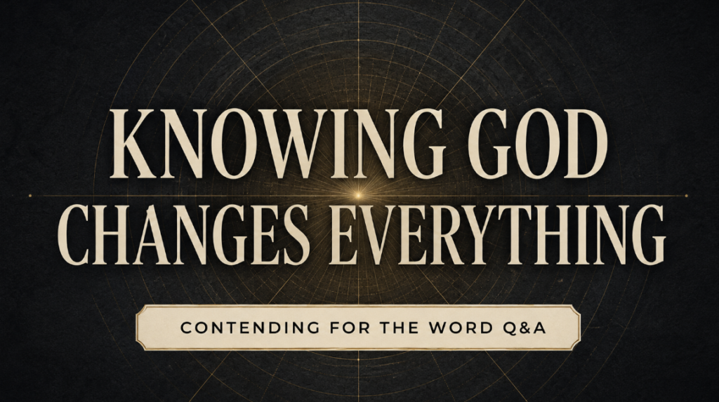 Knowing God
