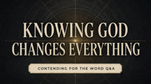 Knowing God