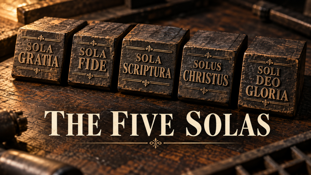 Living by the Five Solas: Reformation Truth for Today 4 five solas