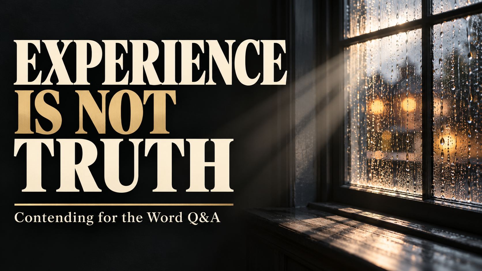 Counterfeit Spiritual Experiences