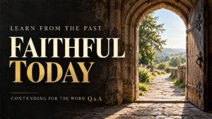 learning from church history