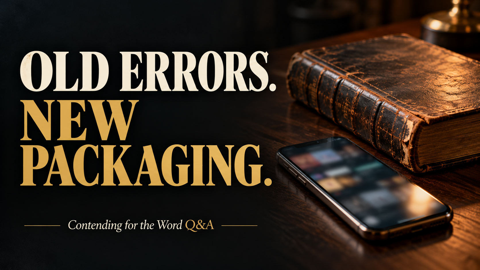 Why False Teaching Keeps Returning