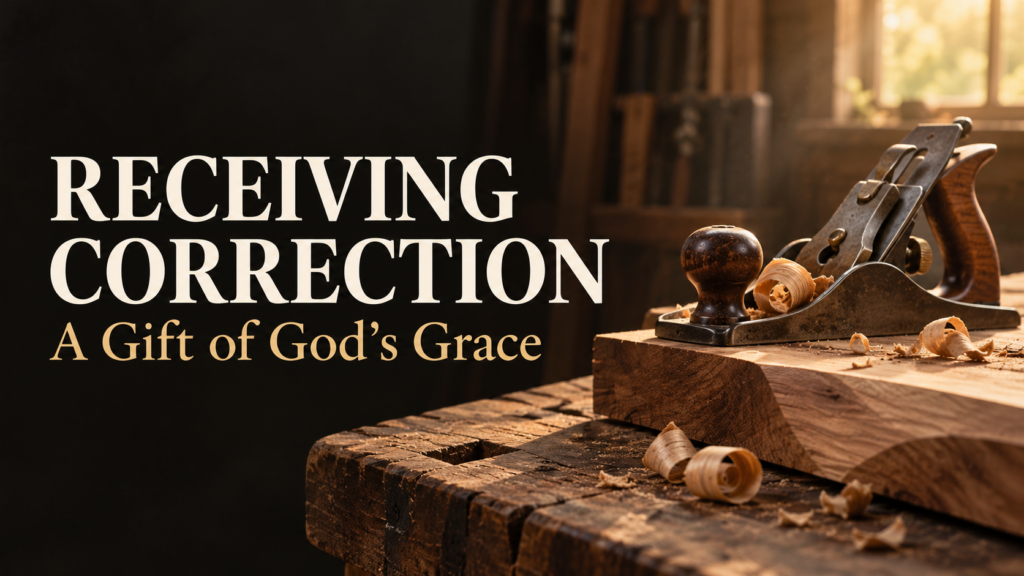 Receiving Biblical Correction