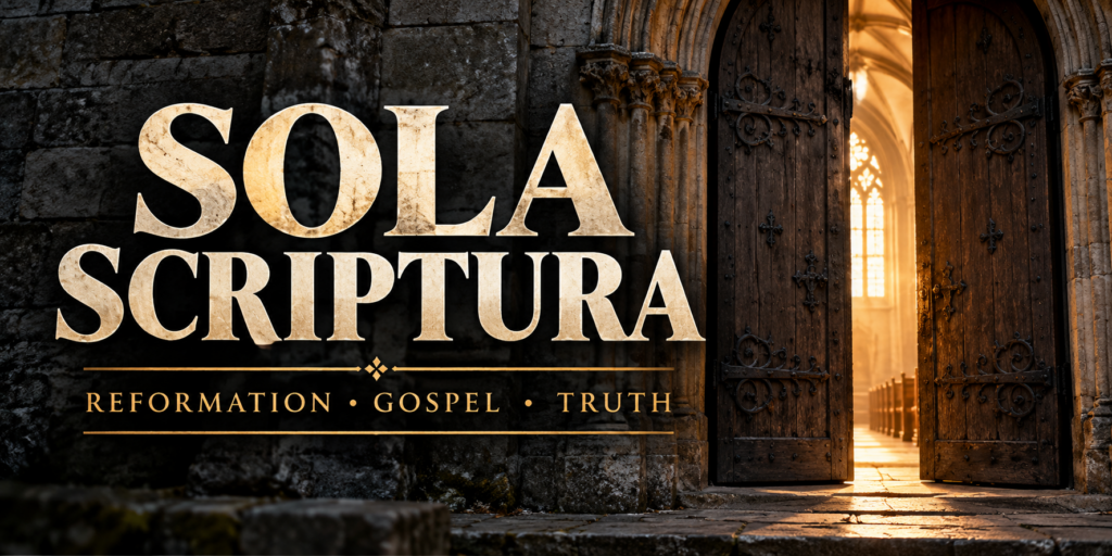 Sola Scriptura and Reformation Truth: Standing Firm on God’s Word | October 4–10, 2026 1 weekly roundup