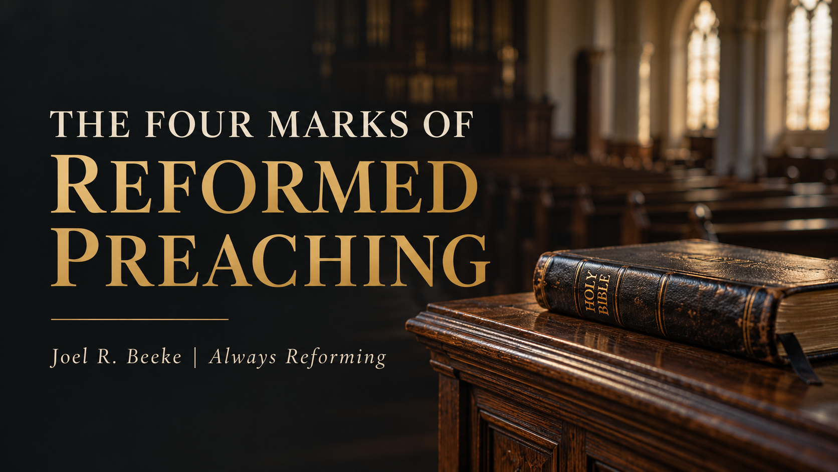 Reformed preaching