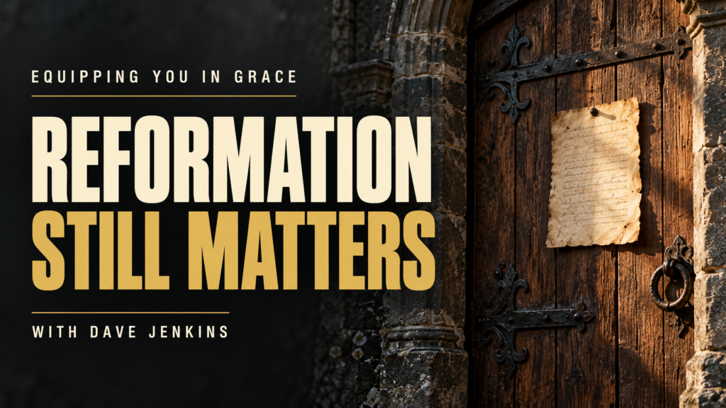 The Reformation Still Matters: Scripture, Grace, and Christ 1 Reformation