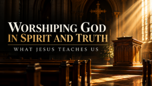 worshiping God in spirit and truth