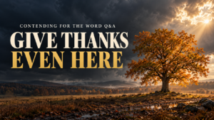 biblical gratitude